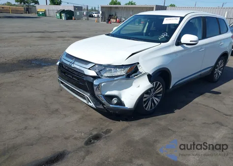 2019 Mitsubishi Outlander Se from USA, damaged, VIN JA4AZ3A35KZ034321